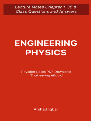 cover image of Engineering Physics Quiz Questions and Answers PDF | Physics Exam E-Book PDF
